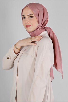 شال صورتی زنانه پلی استر Alvina - کد 796282285