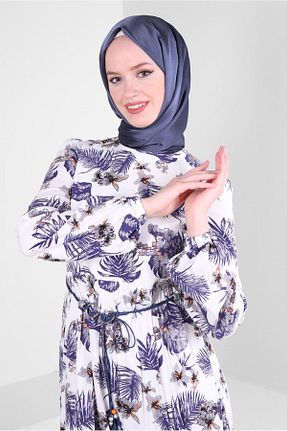 شال طوسی زنانه پلی استر Alvina - کد 805315009