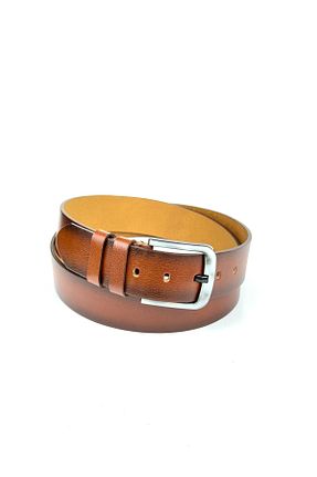 کمربند بژ مردانه چرم خالص Rse Leather Goods - کد 871113444