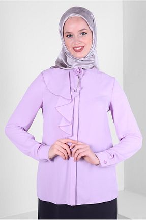 روسری بژ پلی استر Alvina - کد 803518616