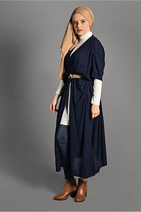 رویه حجاب سرمه ای زنانه اکریلیک TRENDTESETTÜR - کد 86185640