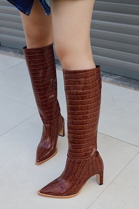 چکمه رنگی زنانه چرم مصنوعی POLKA STORE - کد 871905450