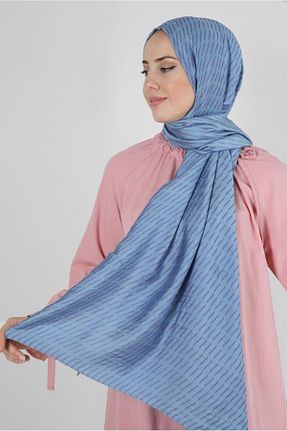 شال سرمه ای زنانه ویسکون Alvina - کد 805945639