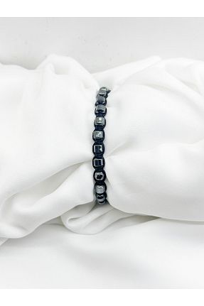 دستبند جواهر رنگی زنانه سنگ طبیعی kehribar point - کد 872073511