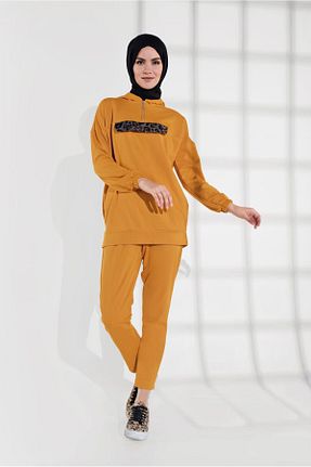 ست گرمکن حجاب زرشکی زنانه رگولار TRENDTESETTÜR - کد 86185884