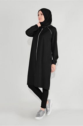 کت حجاب مشکی زنانه رگولار TRENDTESETTÜR - کد 86187543