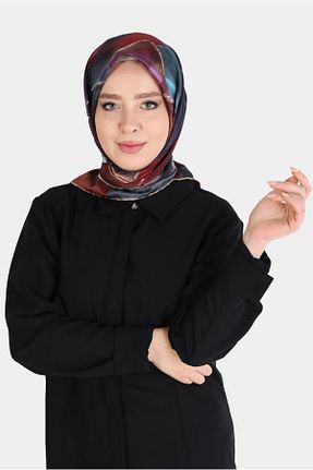 روسری طلائی پلی استر Alvina - کد 803519059