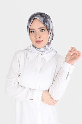 روسری پلی استر Alvina - کد 803641981