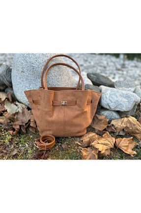 کیف دستی قهوه ای زنانه moschic - کد 871955810