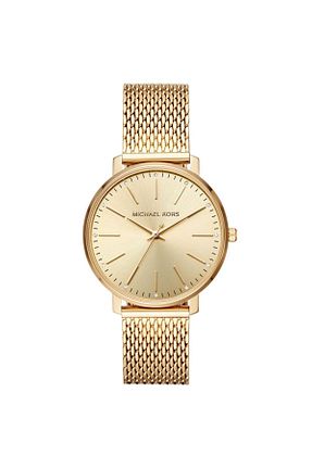 ساعت مچی طلائی زنانه استل (فولاد) Michael Kors - کد 31475957