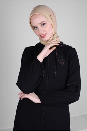 روسری بژ پلی استر Alvina - کد 810186757
