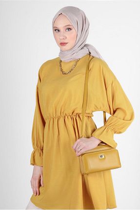 تونیک حجاب نارنجی زنانه پنبه ای TRENDTESETTÜR - کد 269272930