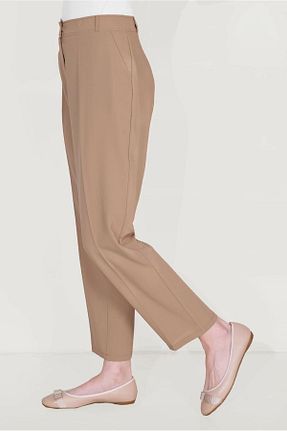 شلوار حجاب قهوه ای زنانه پلی استر TRENDTESETTÜR - کد 311934370