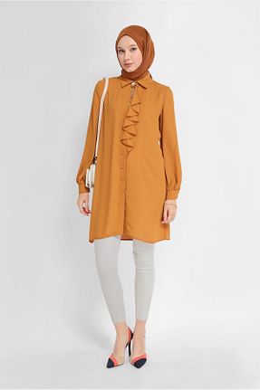 شلوار حجاب بژ زنانه پنبه ای TRENDTESETTÜR - کد 456882947
