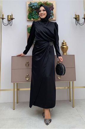 لباس حجاب مشکی زنانه رگولار TRENDTESETTÜR - کد 675425159
