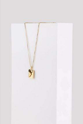 گردنبند استیل ( فولاد ) طلائی زنانه استیل (فولاد) WATCHOFROYAL - کد 854559240