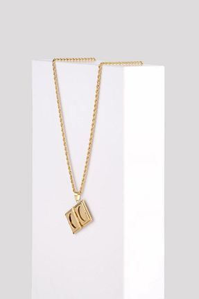 گردنبند استیل ( فولاد ) مشکی زنانه استیل (فولاد) WATCHOFROYAL - کد 854559285