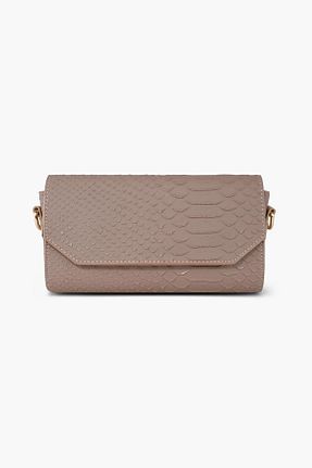 کیف دوشی قهوه ای زنانه چرم مصنوعی WATCHOFROYAL - کد 747276316