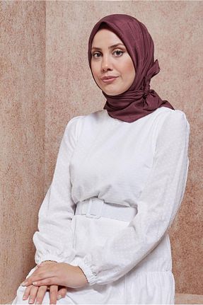 روسری رنگی پلی استر Alvina - کد 830153231