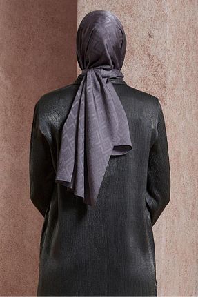شال طوسی زنانه پلی استر Alvina - کد 828037822