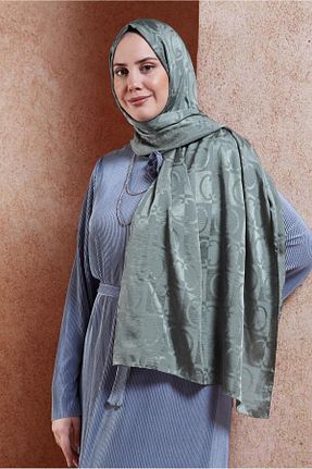 شال طوسی زنانه پلی استر Alvina - کد 857591567