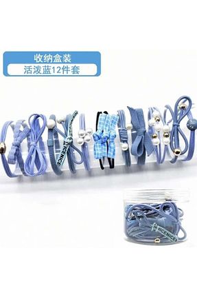 گیره سر آبی زنانه الاستین So Much Accesories - کد 737236361