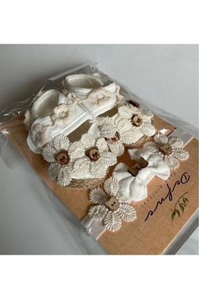 پاپوش سفید بچه گانه VaVbaby - کد 836231006
