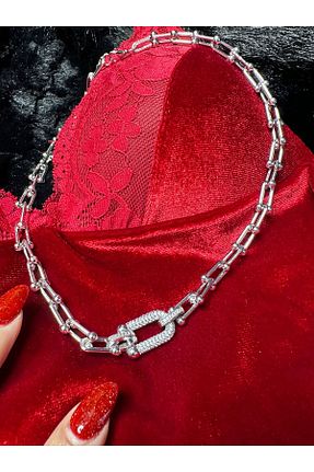 گردنبند جواهر زنانه آهن Jansu Jewellery Desing - کد 872058641