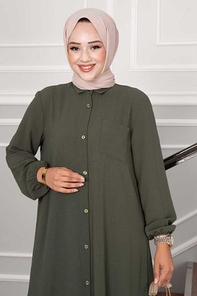 ست بالاتنه و پائین تنه خاکی زنانه بافتنی EBRUTESETTÜR - کد 872066207