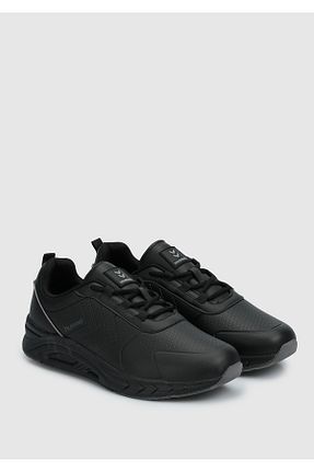 کفش اسنیکر مشکی مردانه بند دار hummel - کد 869785822