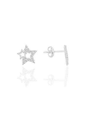 گوشواره نقره زنانه 925 عیار Söğütlü Silver - کد 872082795
