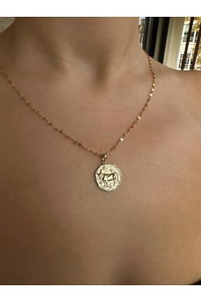 گردنبند طلا زرد زنانه 14 عیار Batuhan Kuyumculuk - کد 872186931
