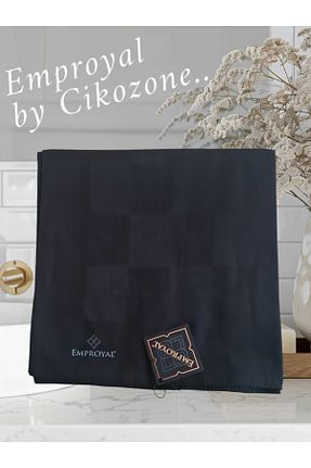 روسری مشکی پنبه ای Emproyal - کد 872082575