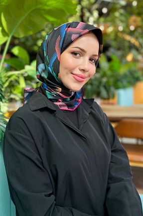 روسری رنگی پلی استر Armine - کد 872070988