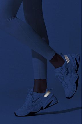 کفش اسنیکر سفید زنانه چرم اصل Nike - کد 455106747