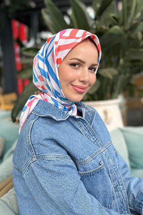 روسری رنگی پلی استر Armine - کد 872089723