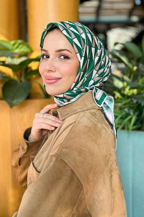 روسری رنگی پلی استر Armine - کد 872089634