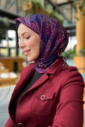 روسری رنگی پلی استر Armine - کد 872089884