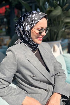 روسری رنگی پلی استر Armine - کد 872089765