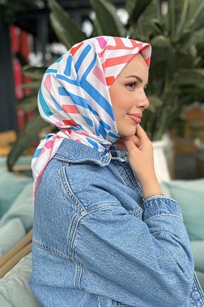 روسری رنگی پلی استر Armine - کد 872089723