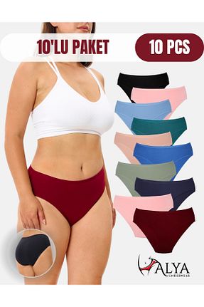 شورت رنگی زنانه پنبه - الاستین ALYA UNDERWEAR - کد 863156558