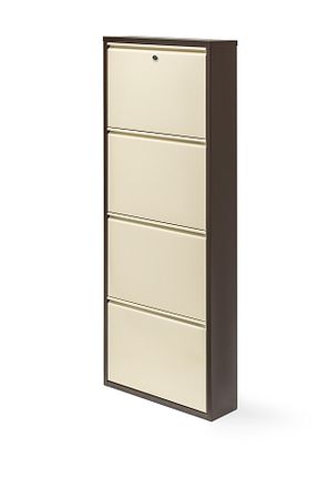 جا کفشی قهوه ای فلزی Gaga Mobilya - کد 97551938