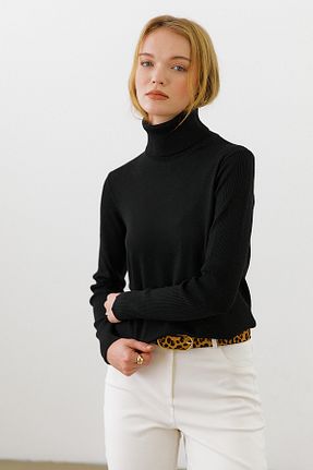 پلیور مشکی زنانه ساده urban focus - کد 869156488