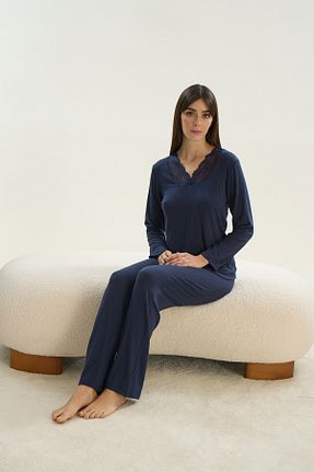 ست لباس راحتی رنگی زنانه ساده Sevim - کد 872141834