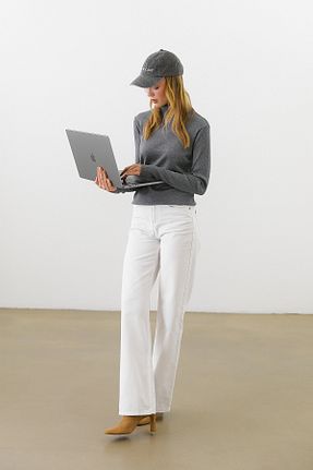 پلیور طوسی زنانه ساده urban focus - کد 869156476