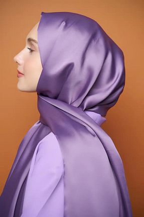 شال بنفش زنانه ابریشم MODA - کد 872166906