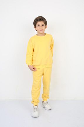 ست گرمکن زرد بچه گانه %100 پنبه REPLİX - کد 872239377