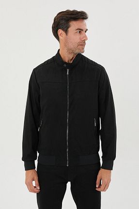 کاپشن مشکی مردانه رگولار Tony Montana - کد 815837503