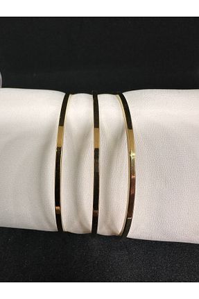 دستبند استیل (فولاد) طلائی زنانه استیل ضد زنگ Elegante - کد 872144182