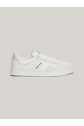 کفش اسنیکر سفید زنانه بند دار Tommy Hilfiger - کد 857051007